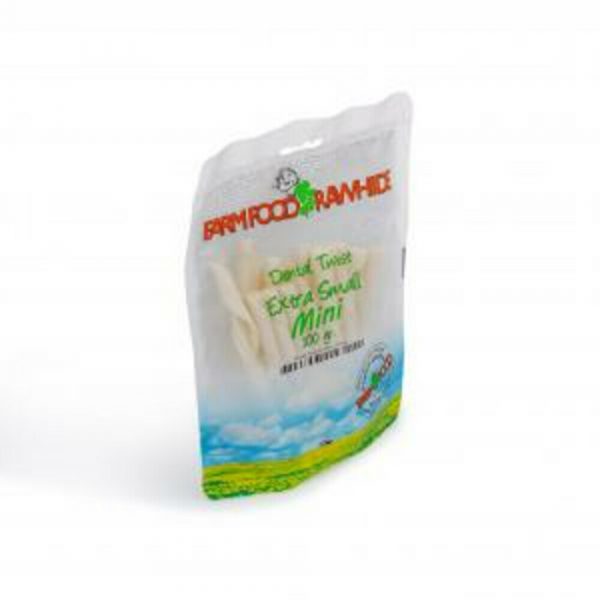 Farmfood Rawhide Dental Twist Mini's XS 100 gr