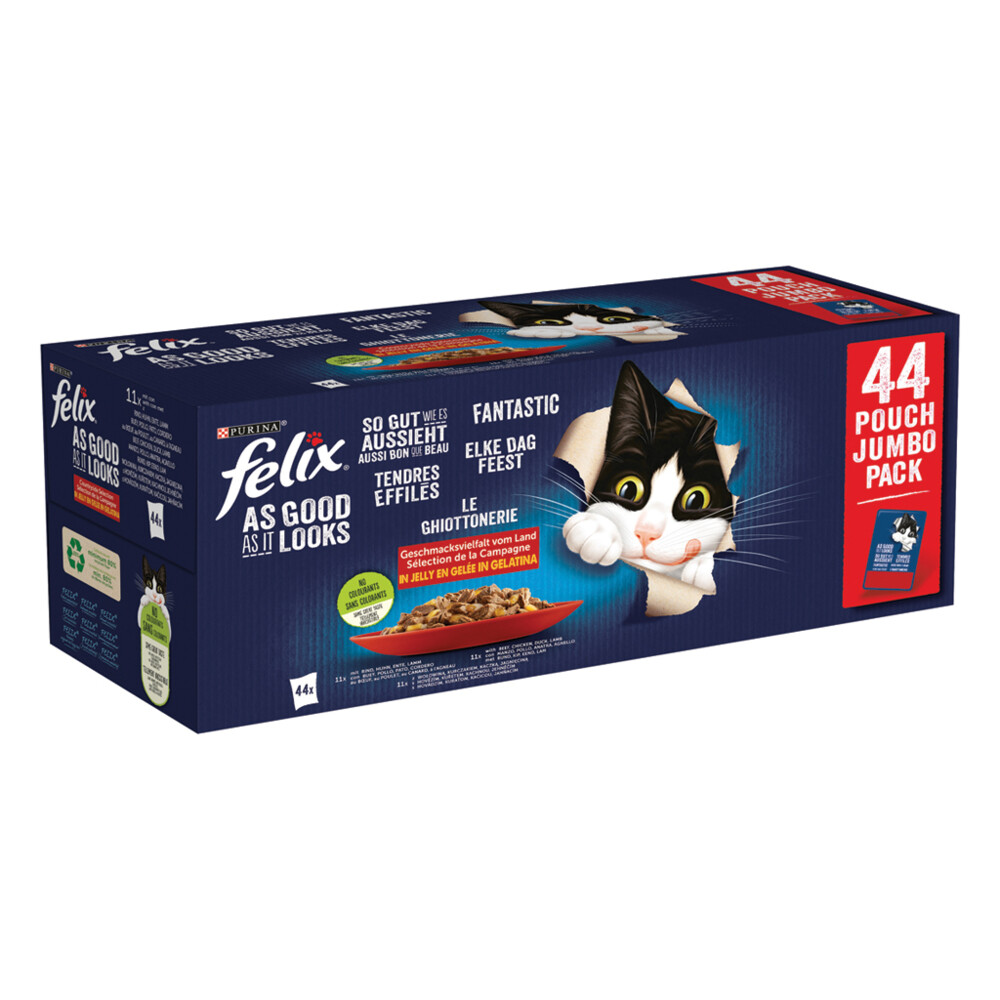 Felix Countryside Selectie Multipack 44 x 85 gr