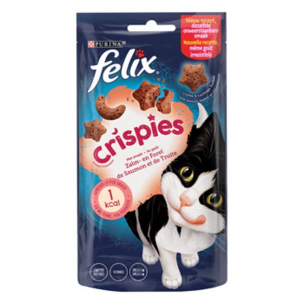 8x Felix Crispies Zalm - Forel 48 gr