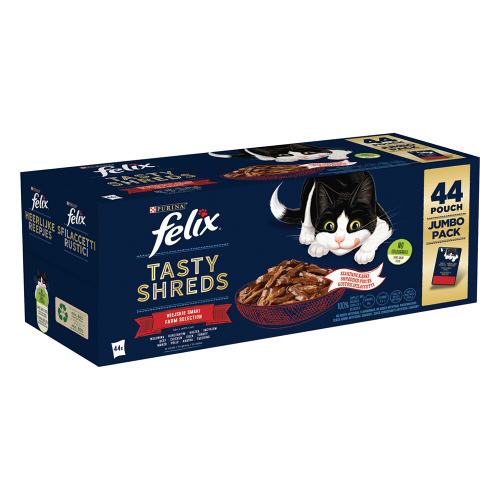 Felix Heerlijke Reepjes Multipack 44 x 85 gr