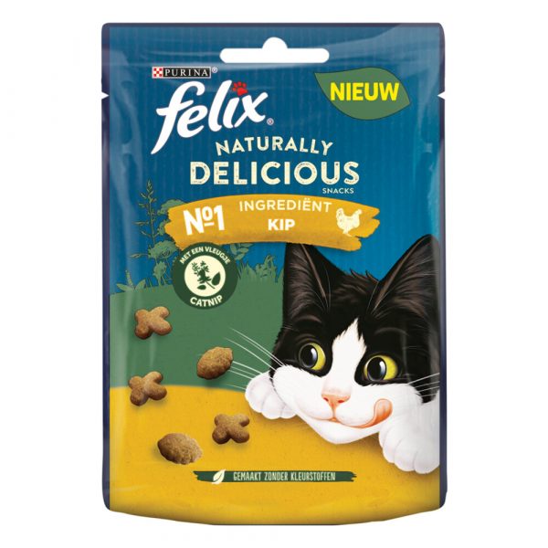 8x Felix Naturally Delicious Kip 50 gr