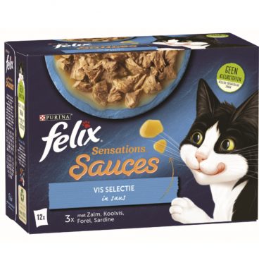 Felix Sensations Sauces Vis Selectie in Saus 12 x 85 gr