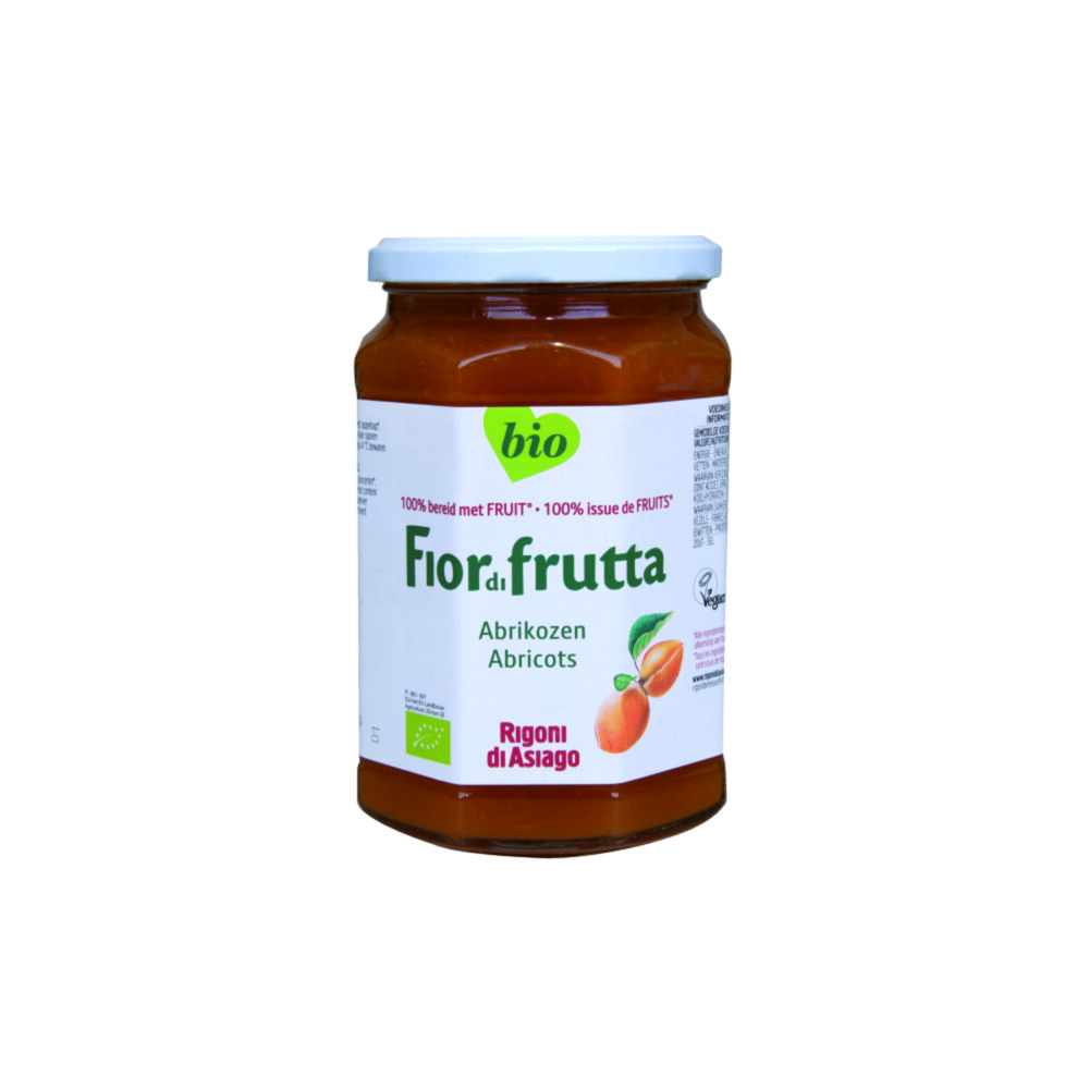 3x Fiordifrutta Abrikozen Jam Biologisch 630 gr