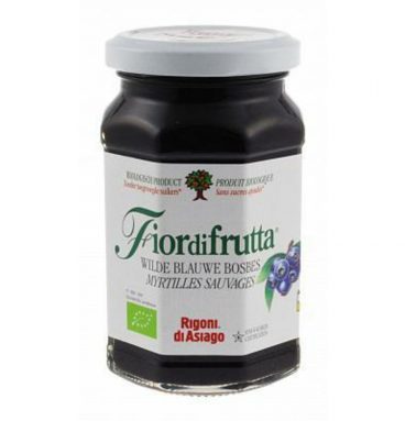 3x Fiordifrutta Jam Wilde Blauwe Bessen Bio 250 gr