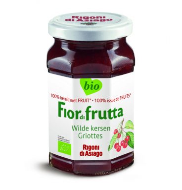 3x Fiordifrutta Jam Wilde Kersen Bio 250 gr