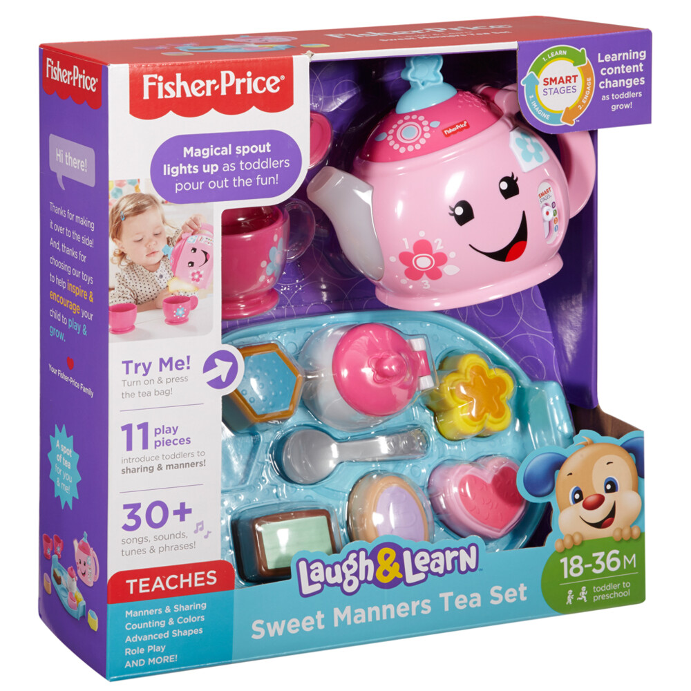 Fisher Price Educatief Theeservies