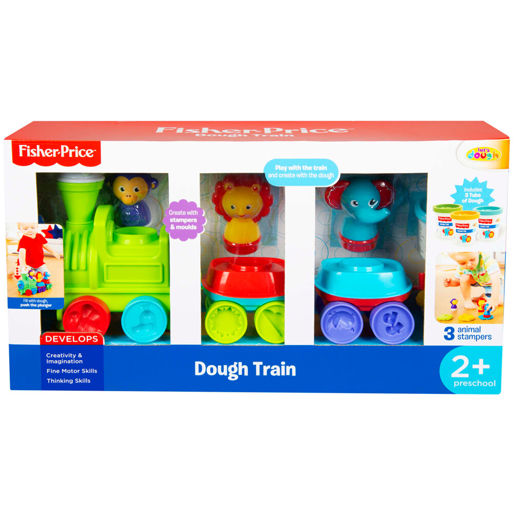 Fisher Price Klei Trein Set