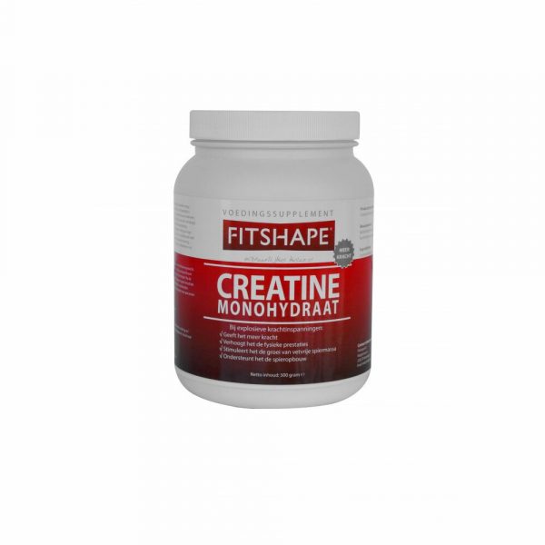 6x Fitshape Creatine Monohydrate 500 gr