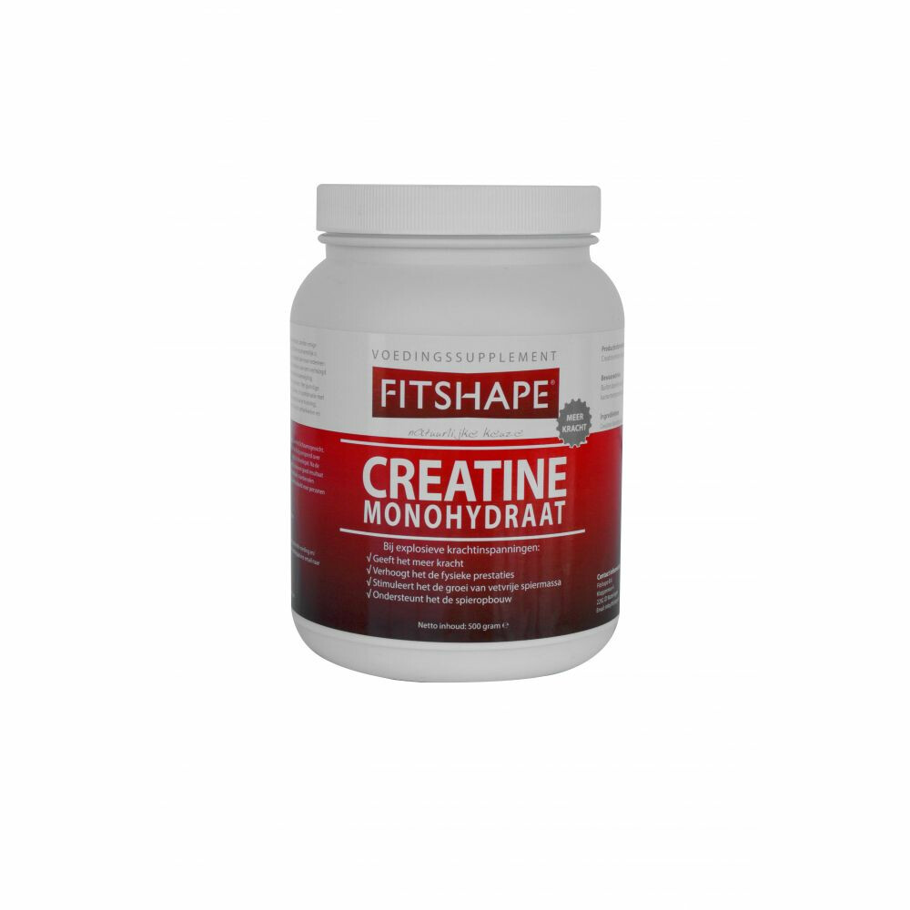 6x Fitshape Creatine Monohydrate 500 gr