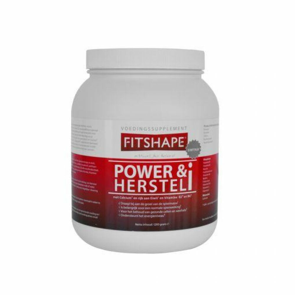 Fitshape Power&Herstel i Aardbei 1