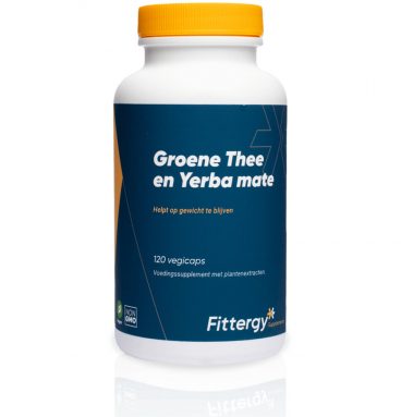 Fittergy Supplements Groene Thee en Yerba Mate 120 capsules