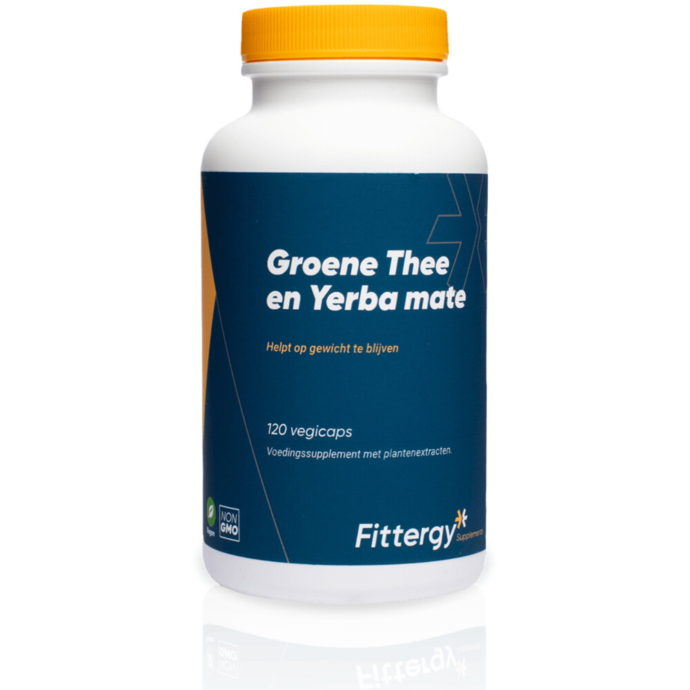 Fittergy Supplements Groene Thee en Yerba Mate 120 capsules