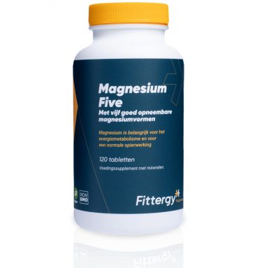 Fittergy Supplements Magnesium Five 120 tabletten