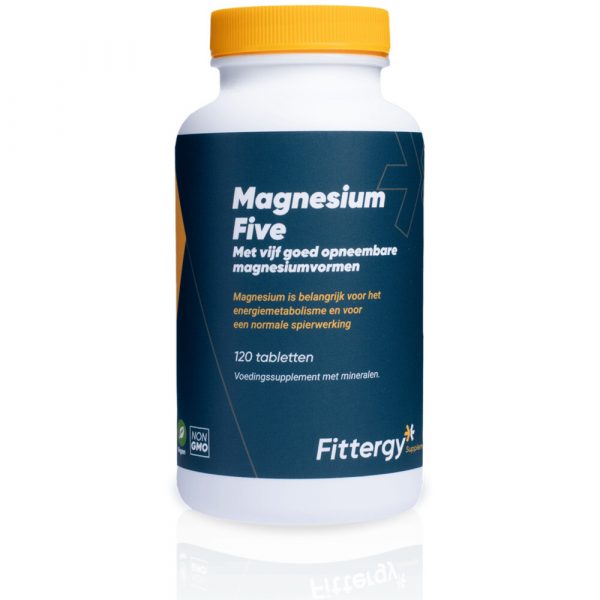 Fittergy Supplements Magnesium Five 120 tabletten