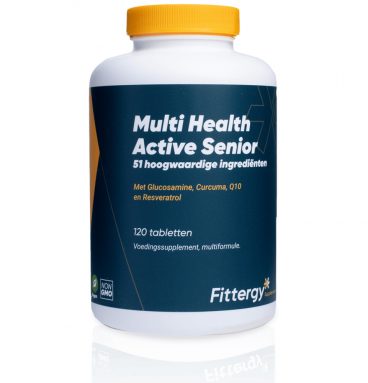 Fittergy Supplements Multi Health Active Senior 120 tabletten