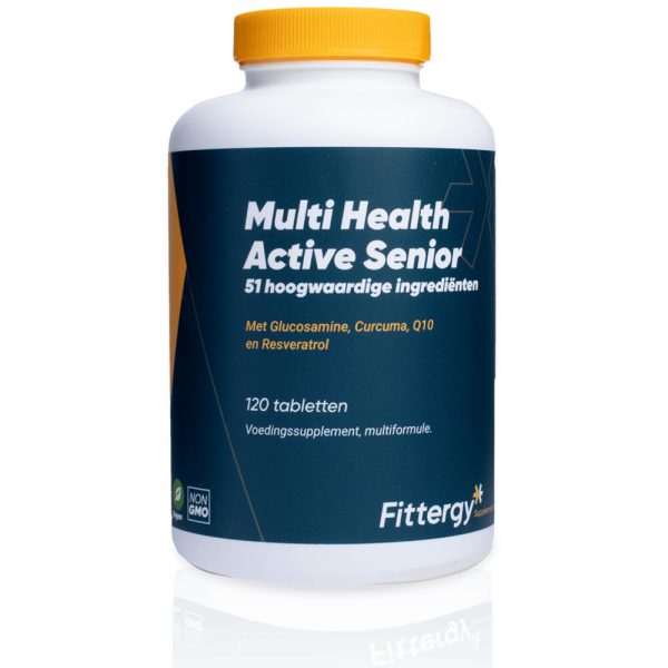 Fittergy Supplements Multi Health Active Senior 120 tabletten