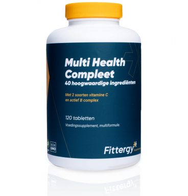 Fittergy Supplements Multi Health Compleet 120 tabletten