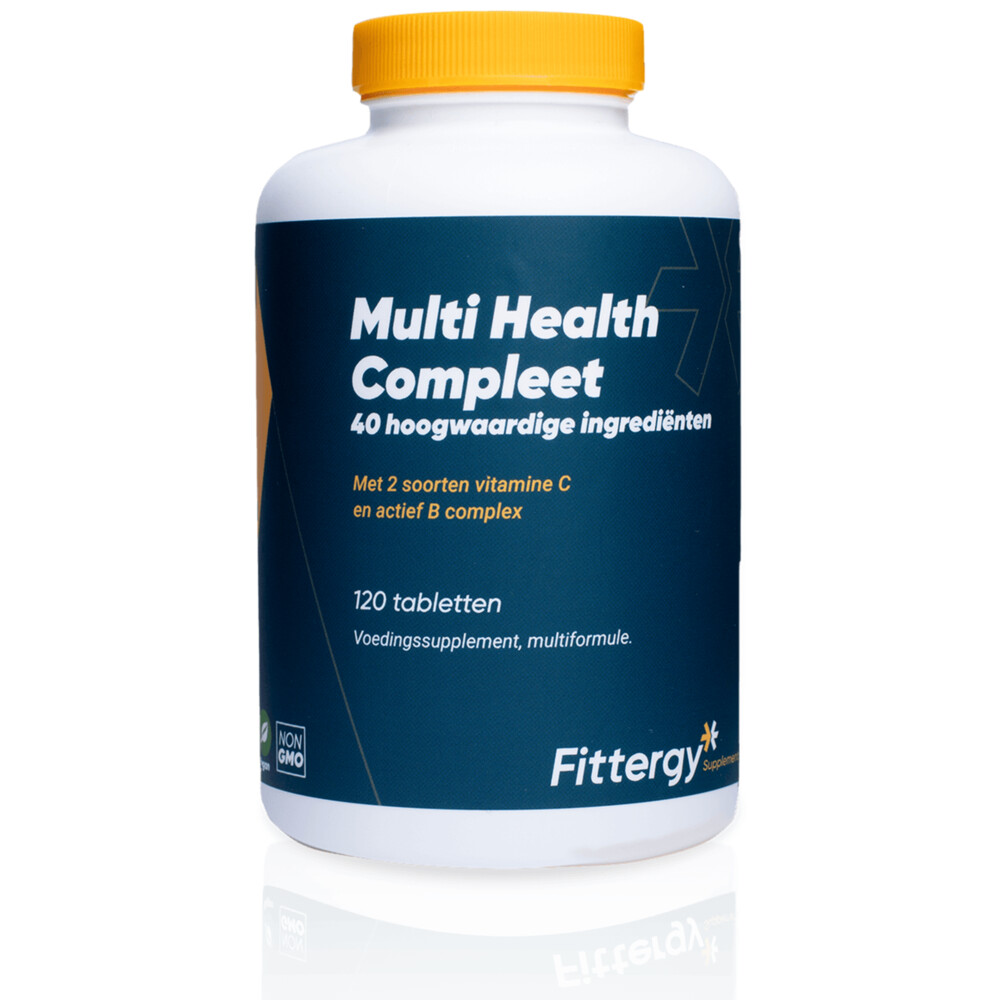 Fittergy Supplements Multi Health Compleet 120 tabletten