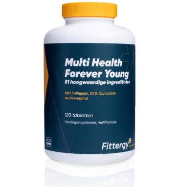 Fittergy Supplements Multi Health Forever Young 120 tabletten