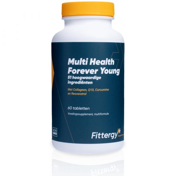 Fittergy Supplements Multi Health Forever Young 60 tabletten