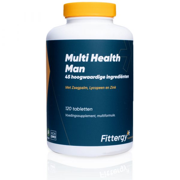 Fittergy Supplements Multi Health Man 120 tabletten