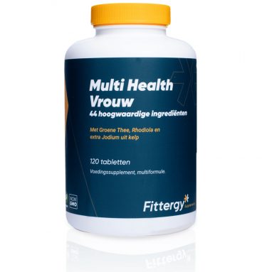 Fittergy Supplements Multi Health Vrouw 120 tabletten