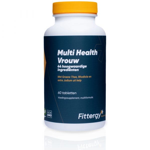 Fittergy Supplements Multi Health Vrouw 60 tabletten