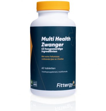 Fittergy Supplements Multi Health Zwanger 60 tabletten