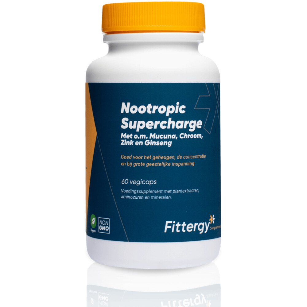 Fittergy Supplements Nootropic Supercharge 60 capsules