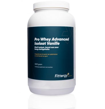 Fittergy Supplements Pro Whey Advanced Isolate Vanille 1000 gram