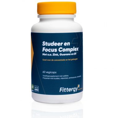 Fittergy Supplements Studeer En Focus Complex 60 vegicaps