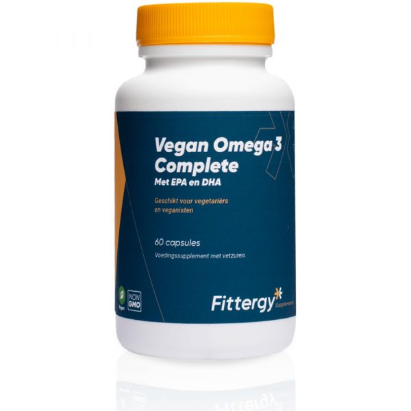 Fittergy Supplements Vegan Omega 3 Complete 60 gelcapsules