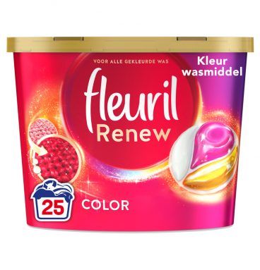 8x Fleuril Wasmiddelcapsules Renew Kleur 25 stuks