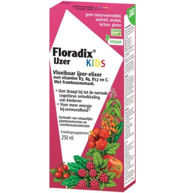 Floradix IJzer Elixer Kids 250 ml