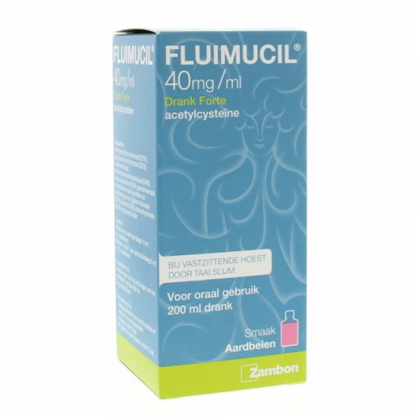 Fluimucil Drank Forte 4% 200 ml