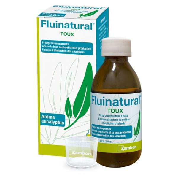 Fluinatural Siroop Alle Hoest 158 ml