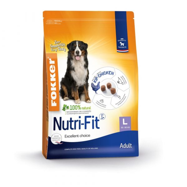 3x Fokker Dog Nutri-Fit L 2