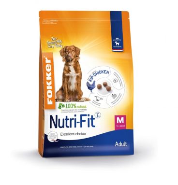 3x Fokker Dog Nutri-Fit M 2