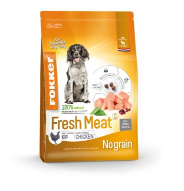 Fokker Fresh Meat Hondenvoer Kip 13 kg