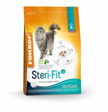 Fokker Steri-Fit Kattenvoer Gevogelte 10 kg