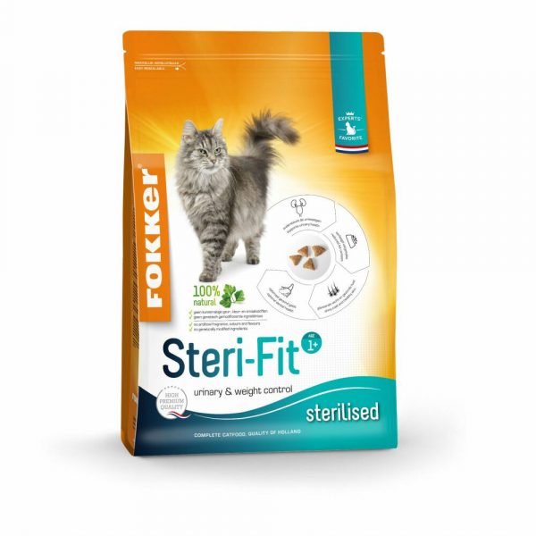 Fokker Steri-Fit Kattenvoer Gevogelte 10 kg