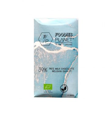 Foodies Planet 39% Rice Milk Chocolate 100 gram