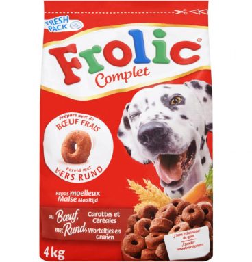 3x Frolic Droog Rund 4 kg