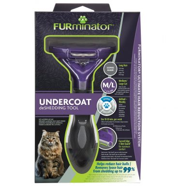 Furminator Deshedding Cat Undercoat M en L Long Hair