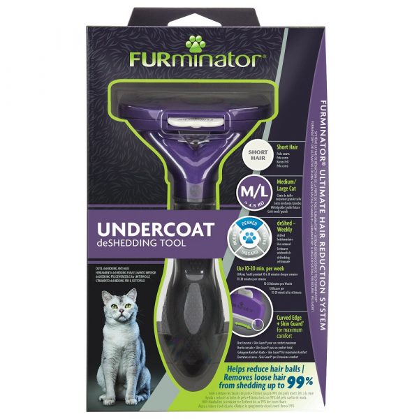 Furminator Deshedding Cat Undercoat M en L Short Hair