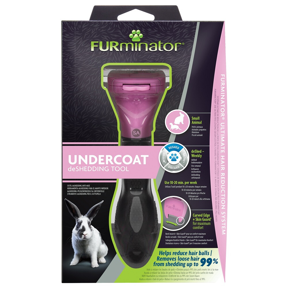 Furminator Deshedding Small Animal Undercoat Tool