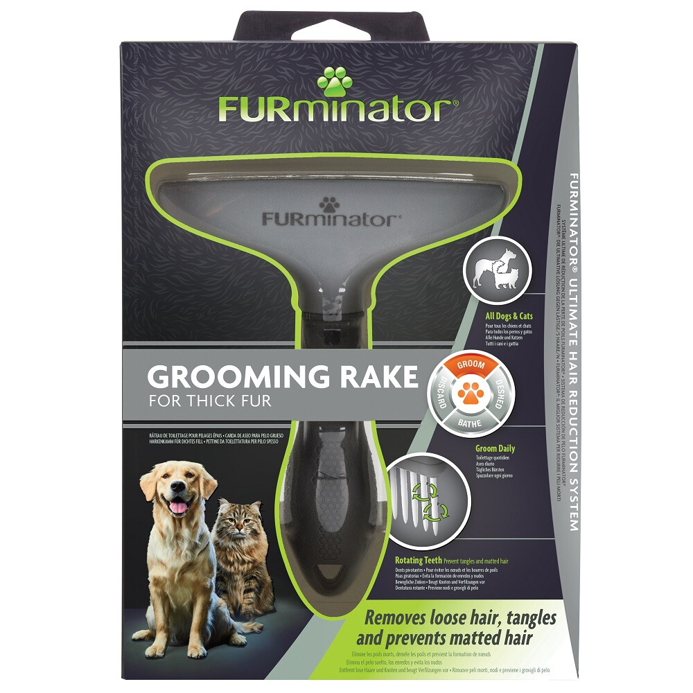 Furminator Grooming Dog en Cat Grooming Rake