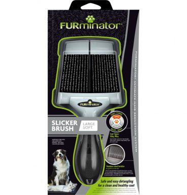 Furminator Slicker Brush Large Soft Dog - Cat