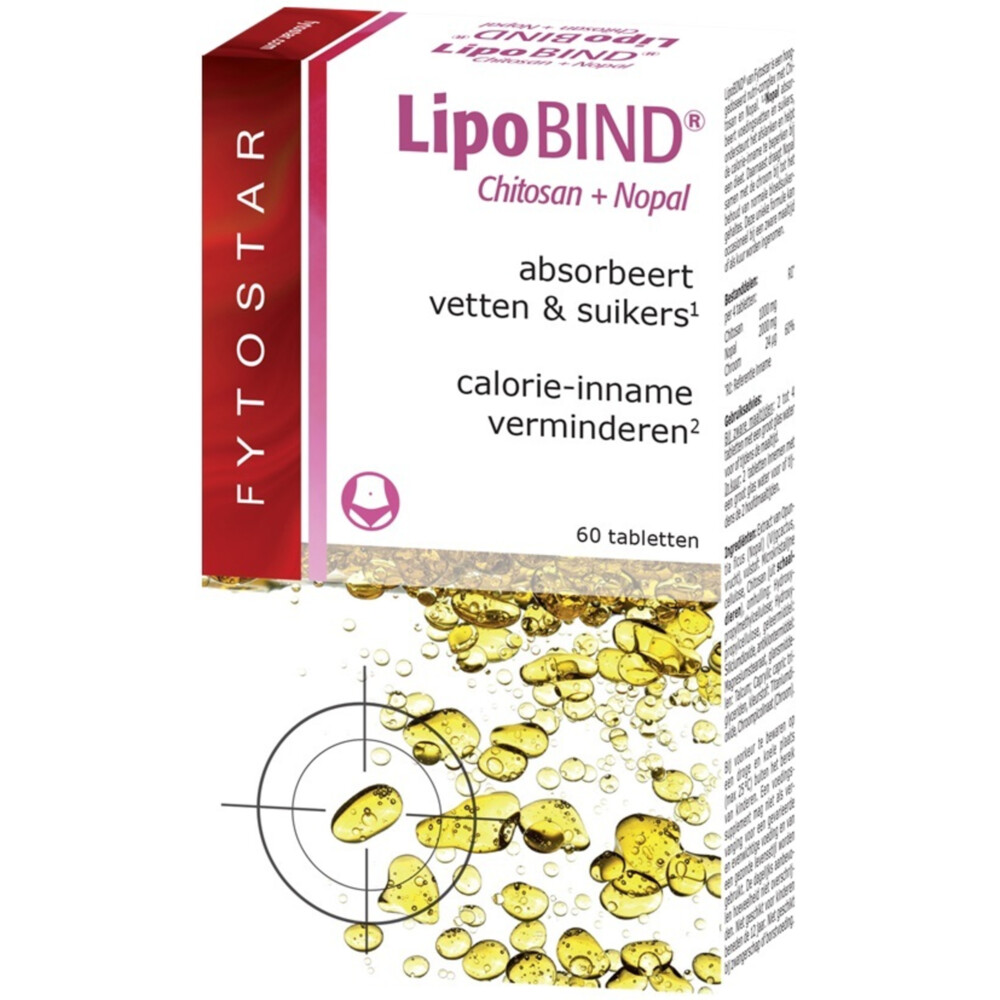 Fytostar Lipobind Chitosan 60 tabletten