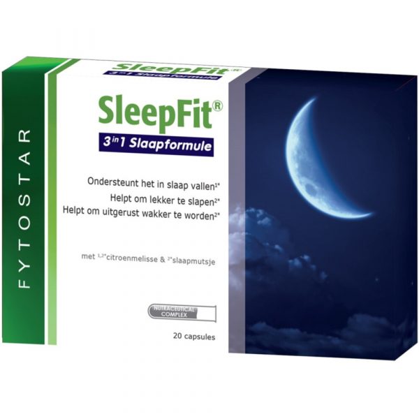 Fytostar SleepFit Total 3 in 1 slaapformule 20 capsules